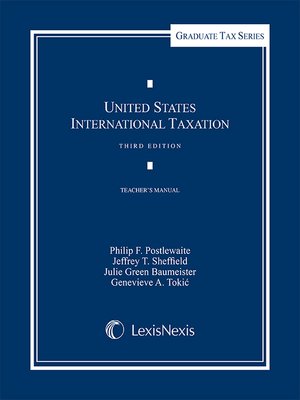cover image of United States International Taxation